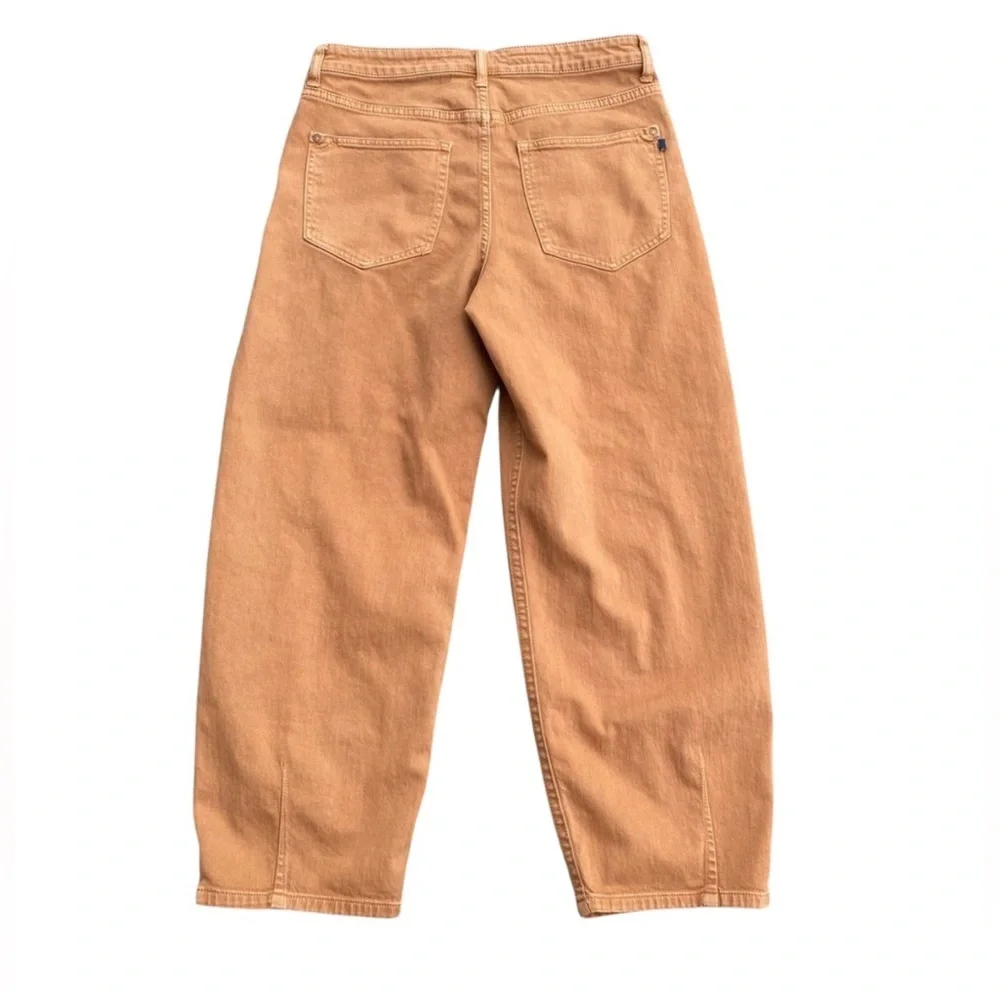 Anthropology Pilcro The Breaker Barrel Leg Jeans sz 29 copper shade preloved - Picture 6 of 14